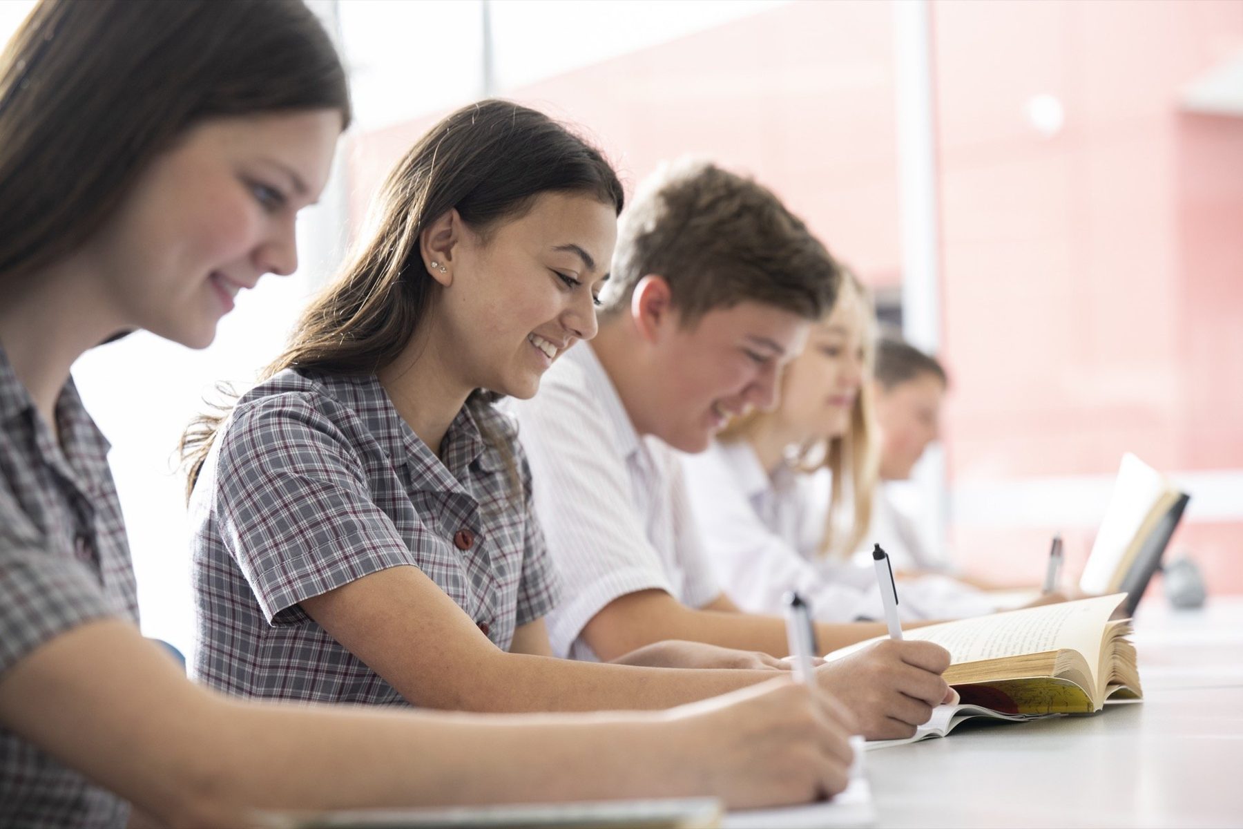 Students at Sunbury College